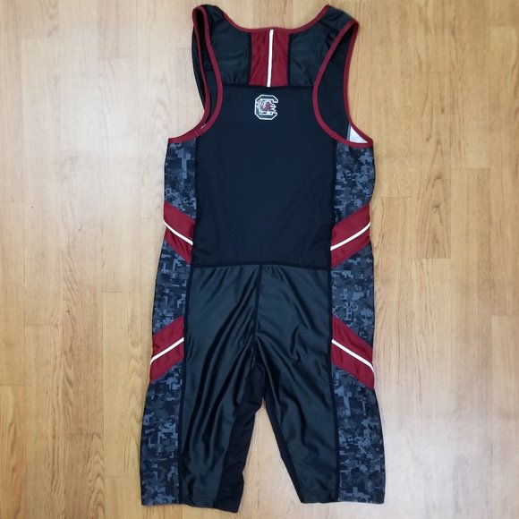 USC Gamecocks SEC Speedsuit Unitard Skinsuit Large - Picture 3 of 4